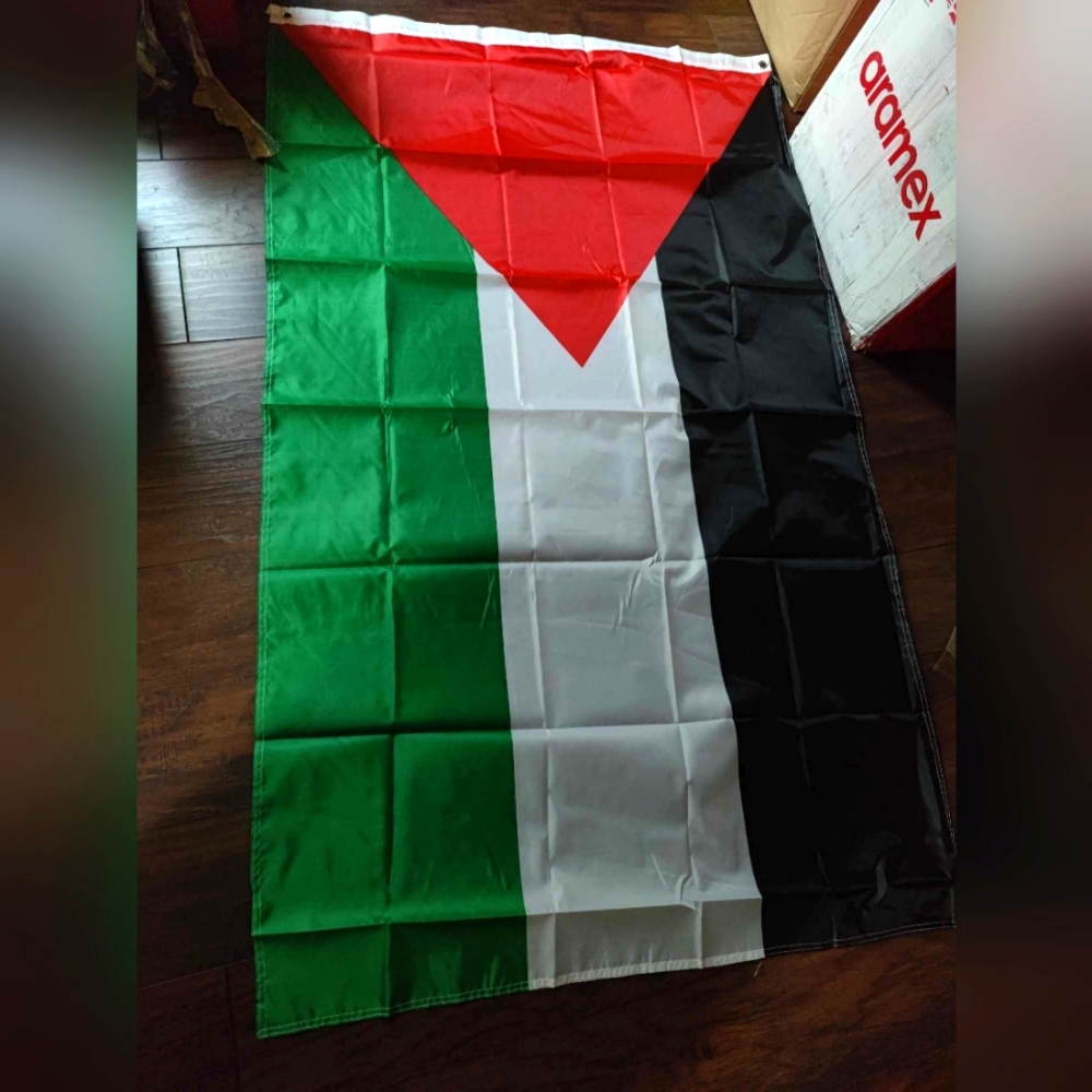 Palestine Flag, 5×3 FT , Many colors set (3 pack)